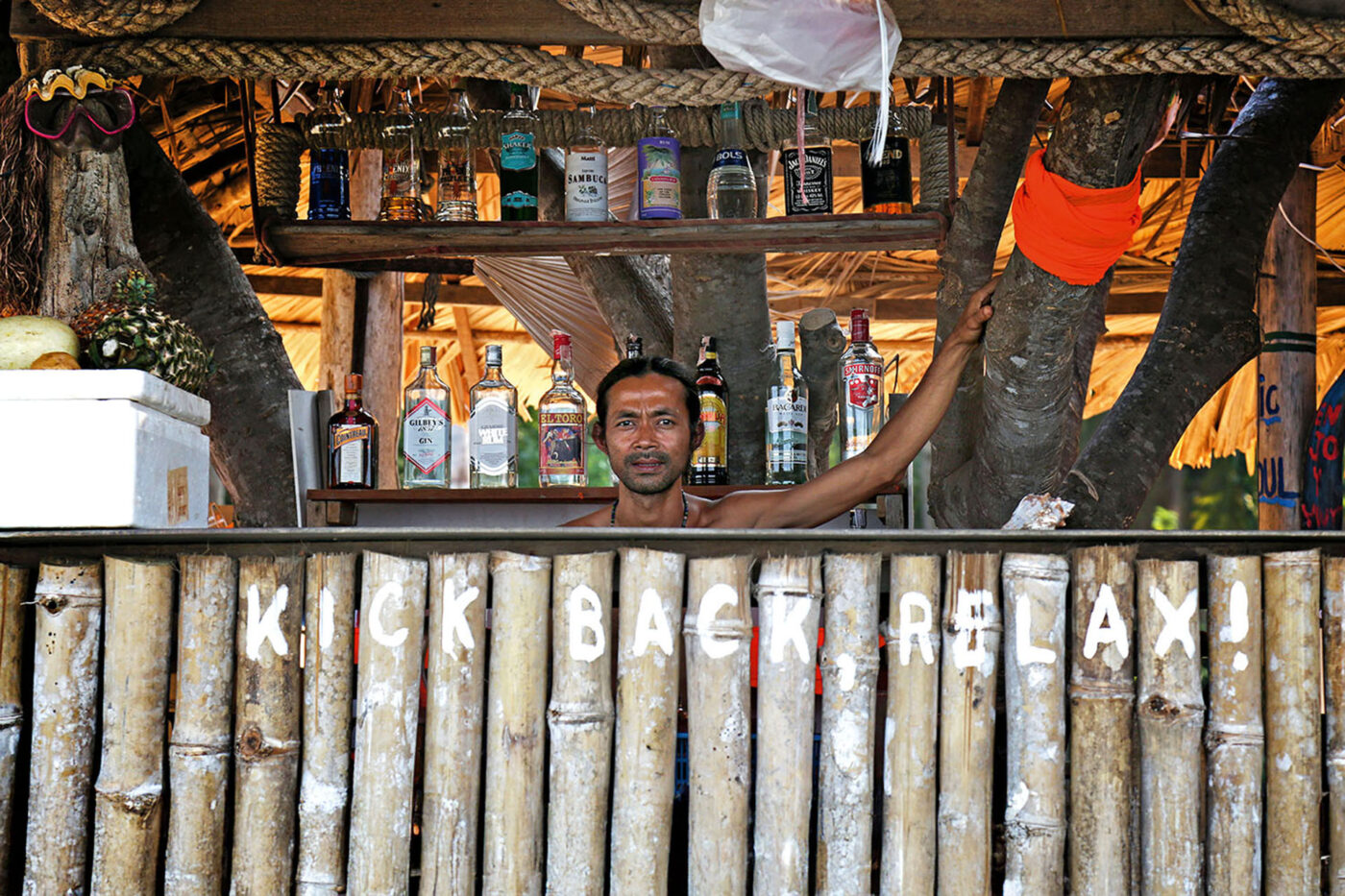 Beach bar on Koh Hai.