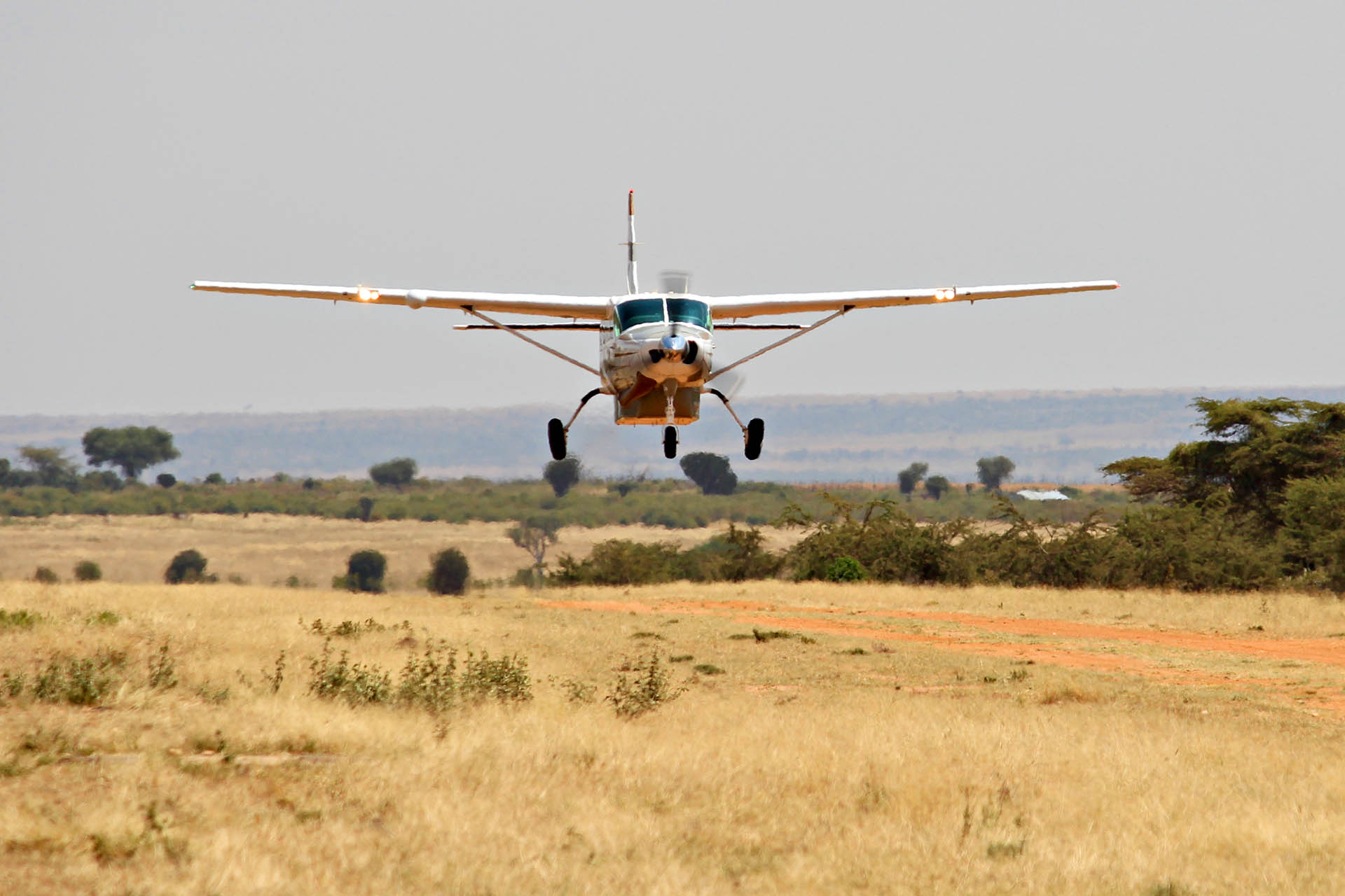 Bush flying is all part of the experience.