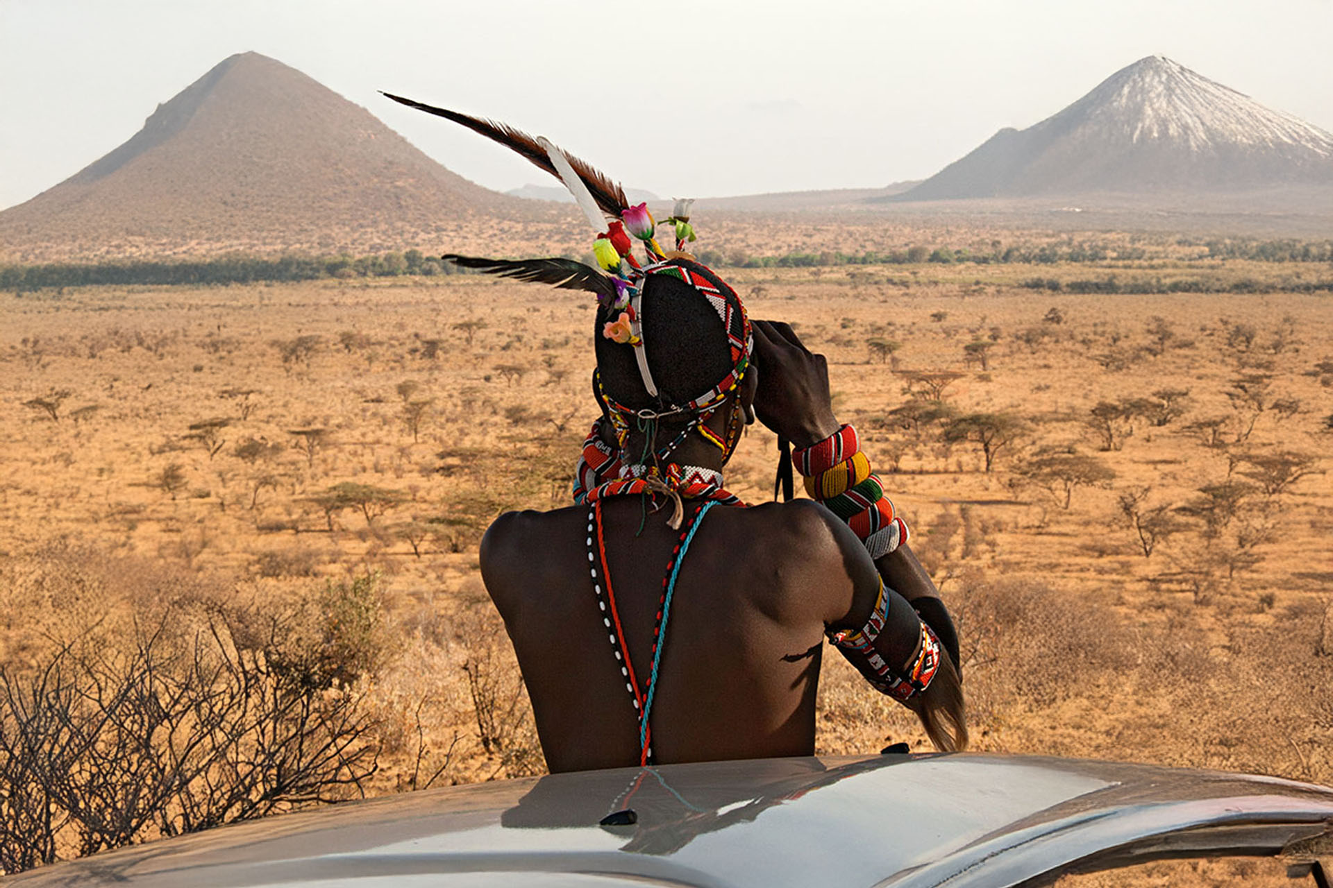 Looking for elephants in the Samburu National Reserve, home of Elephant Watch Camp. 