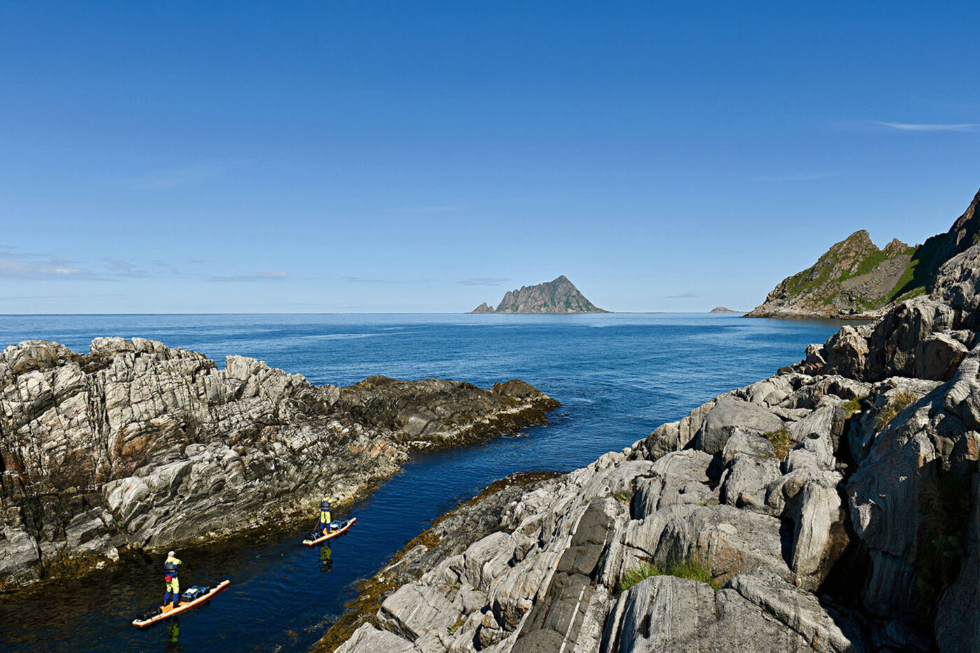 The island of Sørfugløya creates an entrancing backdrop, but also warns of dangers to come.