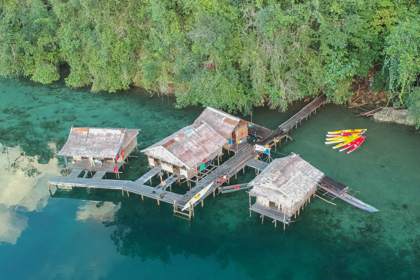 The Warikaf guest house.