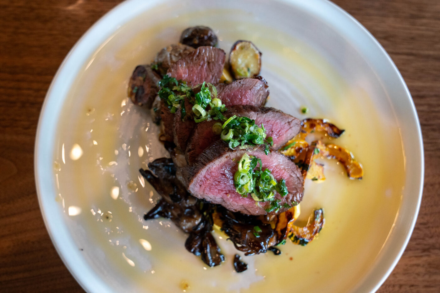 Chef Brent Spangler does culinary marvels in a perfectly idyllic setting here at Chahalem Estates.