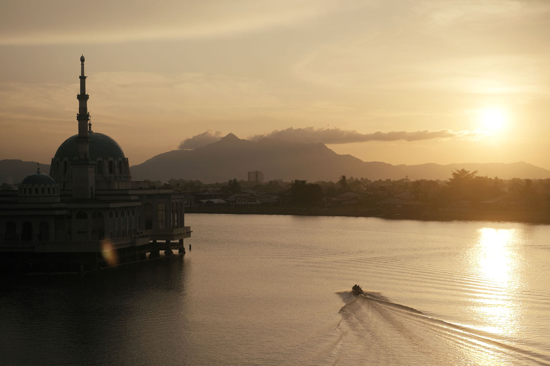 The city's even prettier at sunset.