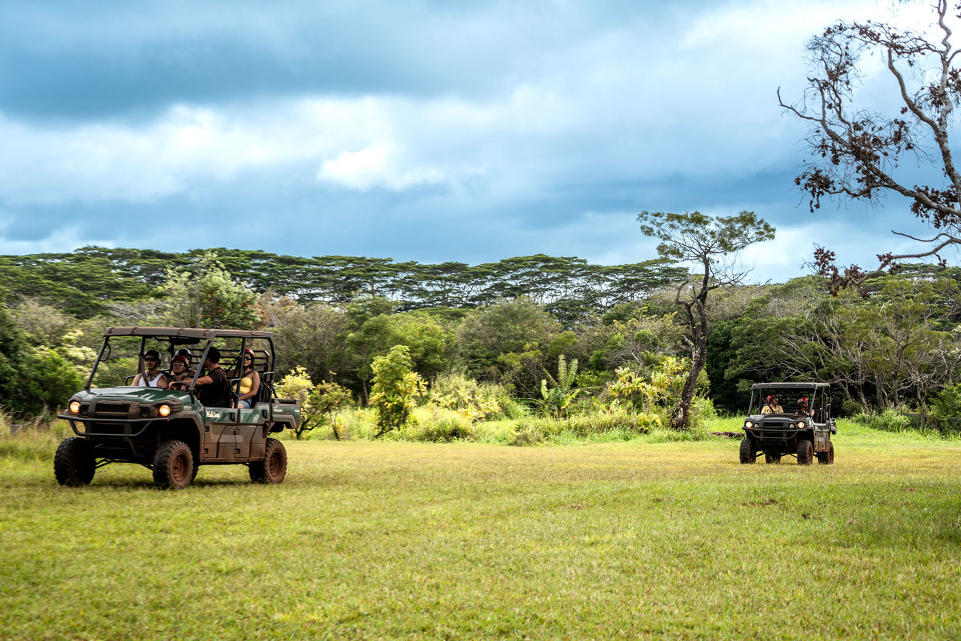 Taking adventure in your own hands as you command an ATV through untapped paradise.