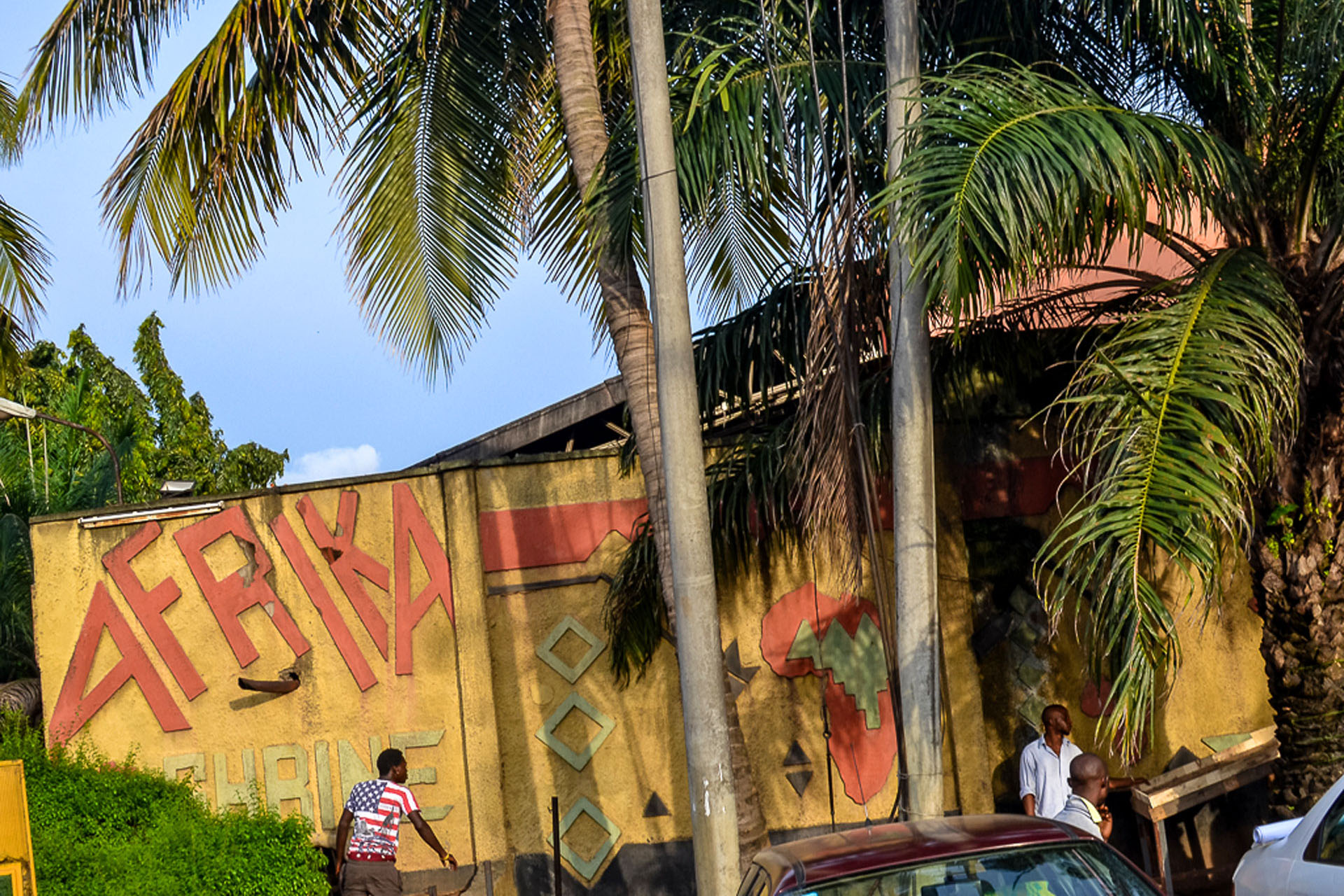 New Afrika Shrine in Lagos, Nigeria.
