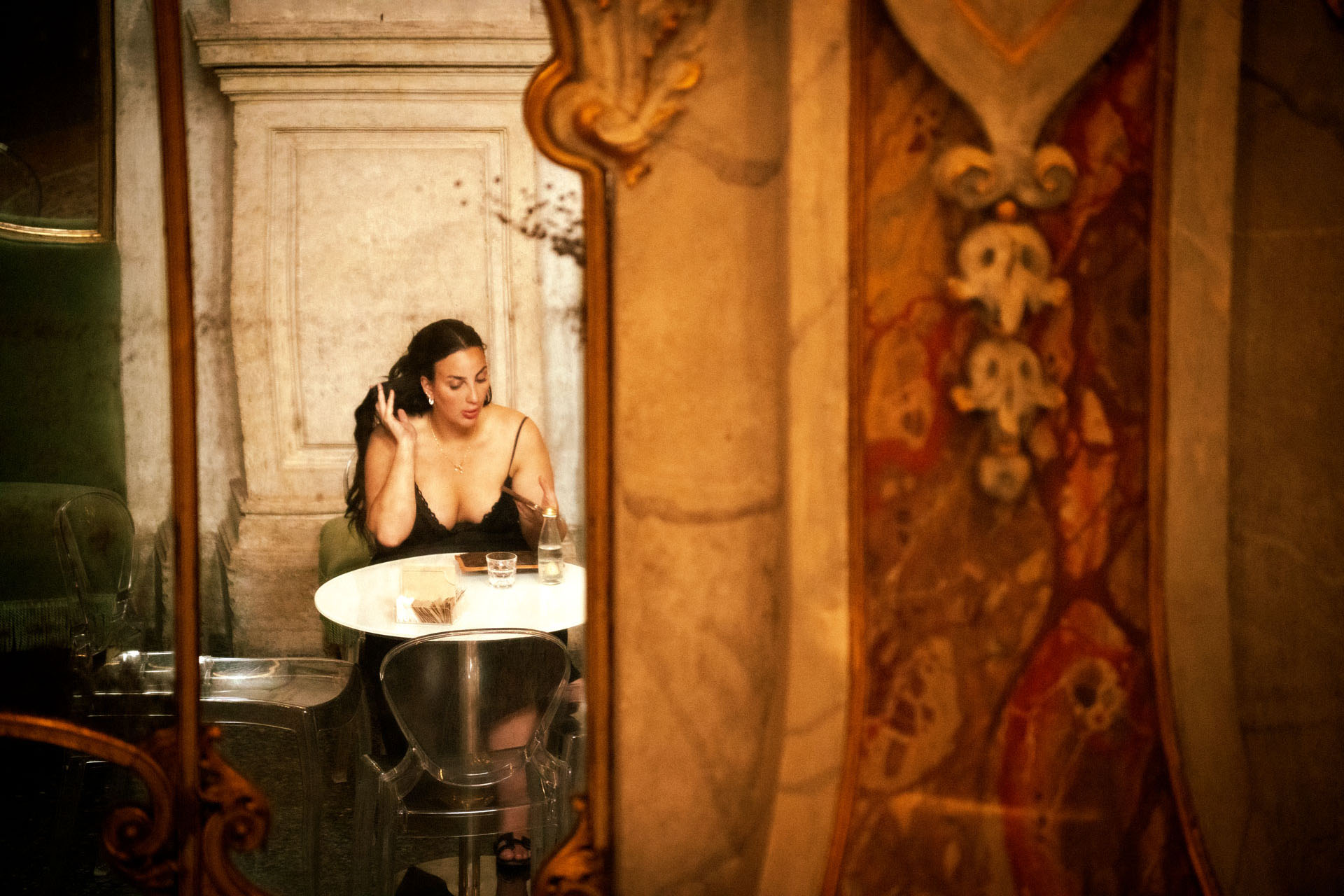 Enchanting moments happen withing the opulence of the Teatro Grande.