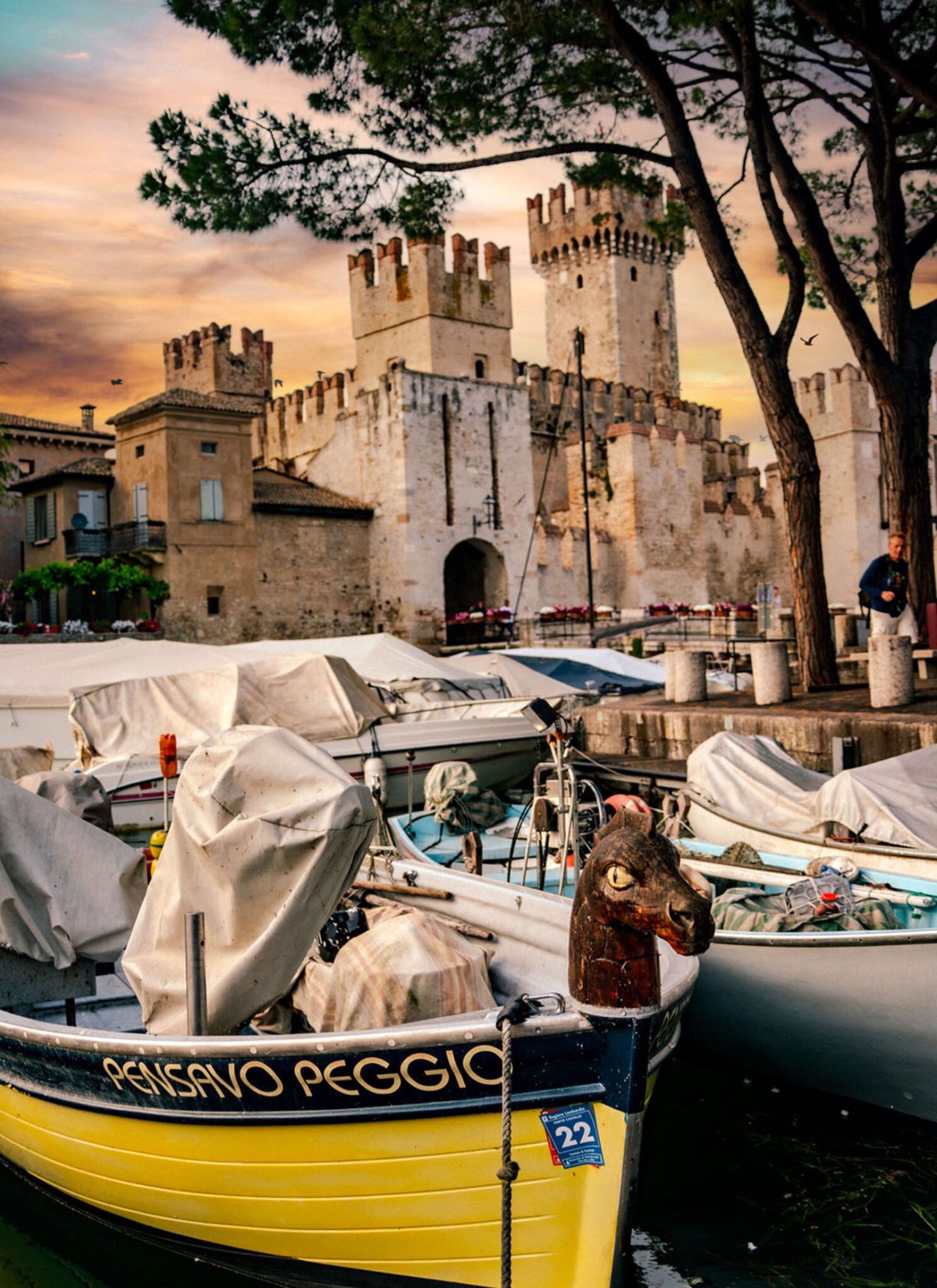 The town of Sirmione is something out of a fantasy novel.