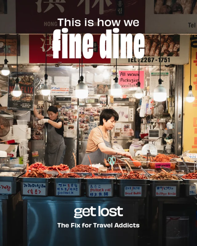 Some people collect souvenirs. We collect meals we'll spend the next 20 years thinking about 🤤⁠
⁠
Here's to the hole-in-the-wall joints, market stalls with no English menu, plastic stools, mystery ingredients and the best thing you've ever eaten 🍽️⁠
⁠
Where's the best meal you've accidentally stumbled across? 👇