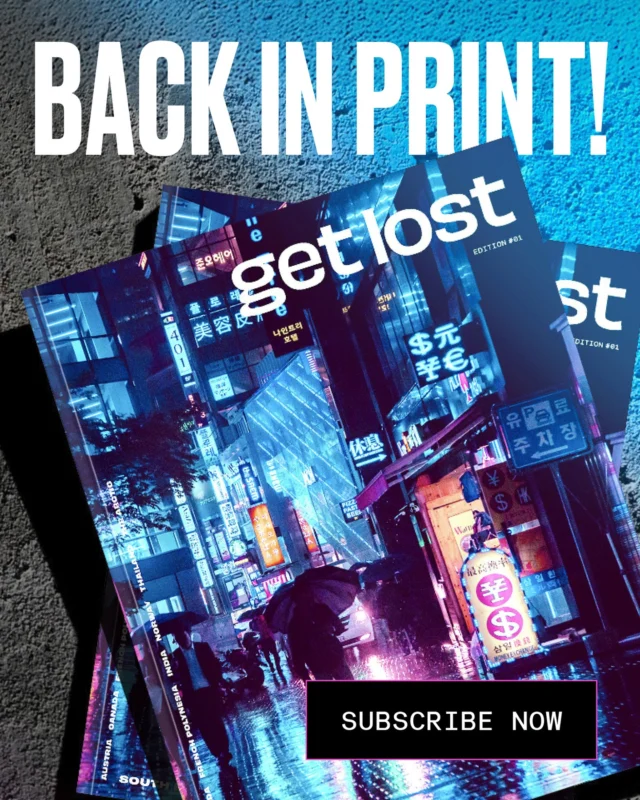 We put the internet down for five minutes and made a magazine 😵⁠
⁠
A proper one. Big stories. Bigger adventures. Weird places. Wild people. And pages you can dog-ear, spill coffee on and take somewhere with absolutely no reception 📵⁠
⁠
get lost is back in print baby!!!!⁠
⁠
And because making a bloody good travel mag wasn’t enough, subscribe and you’ll also go in the running to win a WEHO travel prize.⁠
⁠
Travel with a spine. Get it in your hands at the link in our bio 🔗