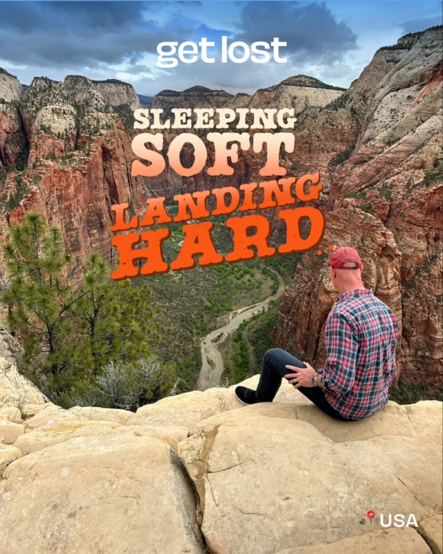 Southern Utah is basically one big 'how is that real?' moment 🏜️⁠
⁠
Hoodoos at Bryce Canyon, squeezing through Elkheart Cliffs’ slot canyons, sleeping under canvas beneath ridiculous stars and catching a flick at the drive-in cinema 🎞️⁠
⁠
Honestly, the road trip stops are getting a bit competitive...⁠
⁠
Read the full adventure in Issue 25 of get lost at the link in our bio 🔗