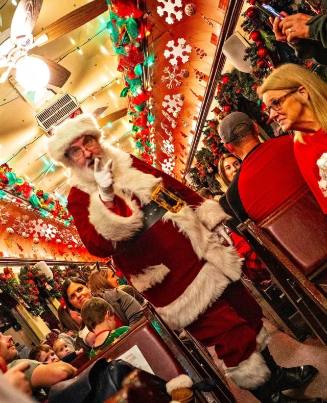 Texas made Christmas bigger. Obviously 🤠🎄⁠
⁠
Millions of lights, Christmas trains, two million pounds of ice, boozy hot chocolates and a scuba-diving Santa. Grapevine doesn’t really do festive restraint (just the way we like it). ⁠
⁠
Welcome to the Christmas Capital of Texas 🎅🏼✨⁠
⁠
Full story at the link in bio 🔗